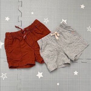 Carter’s & Gap - Cotton Toddler Shorts, 18 months